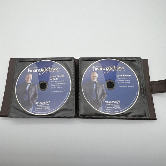 Dave Ramsey Financial Peace University 16 Disc CD Set Kit - Picture 5 of 12